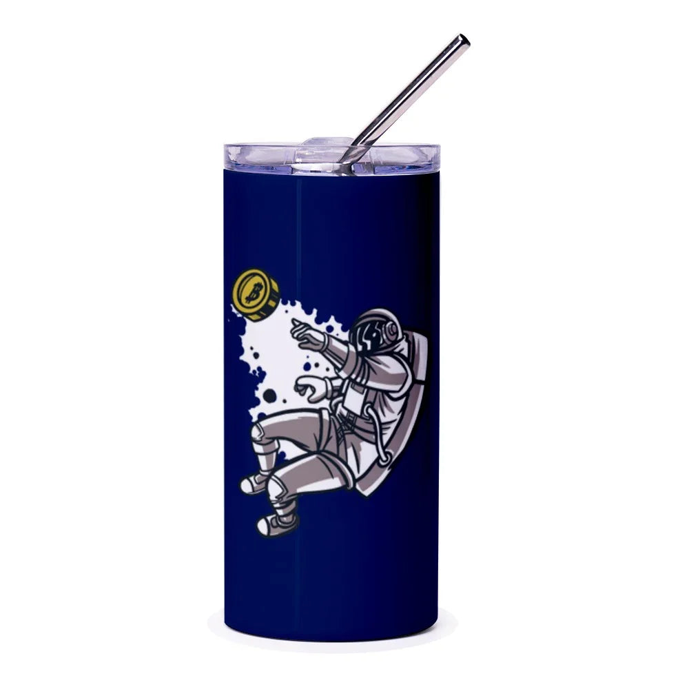 Astronaut Floating in Space Themed Tumbler product