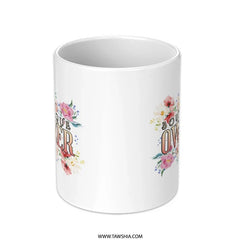 Inspirational Bold Owner Floral Design Mug product