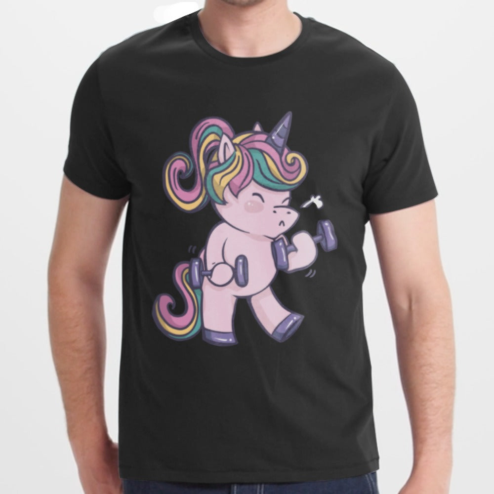 Workout Unicorn Lifting Weights T-Shirt product type