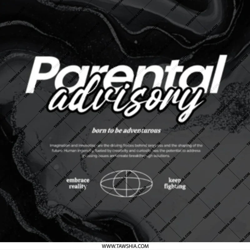 Parental advisory born to be adventurous product
