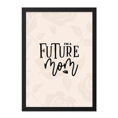 Future Mom Wall Art, Nursery Decor, Pregnancy Gift, Expecting Mom, Baby Shower Decor, Minimalist Art Print - Tawshia