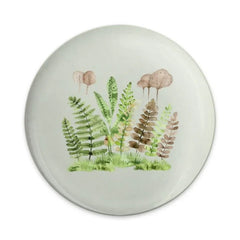 Watercolor Fern Pinback Button, Botanical Badge, Forest Illustration, Nature Inspired Gift, Plant Lover Pin, Unique Accessory - Tawshia