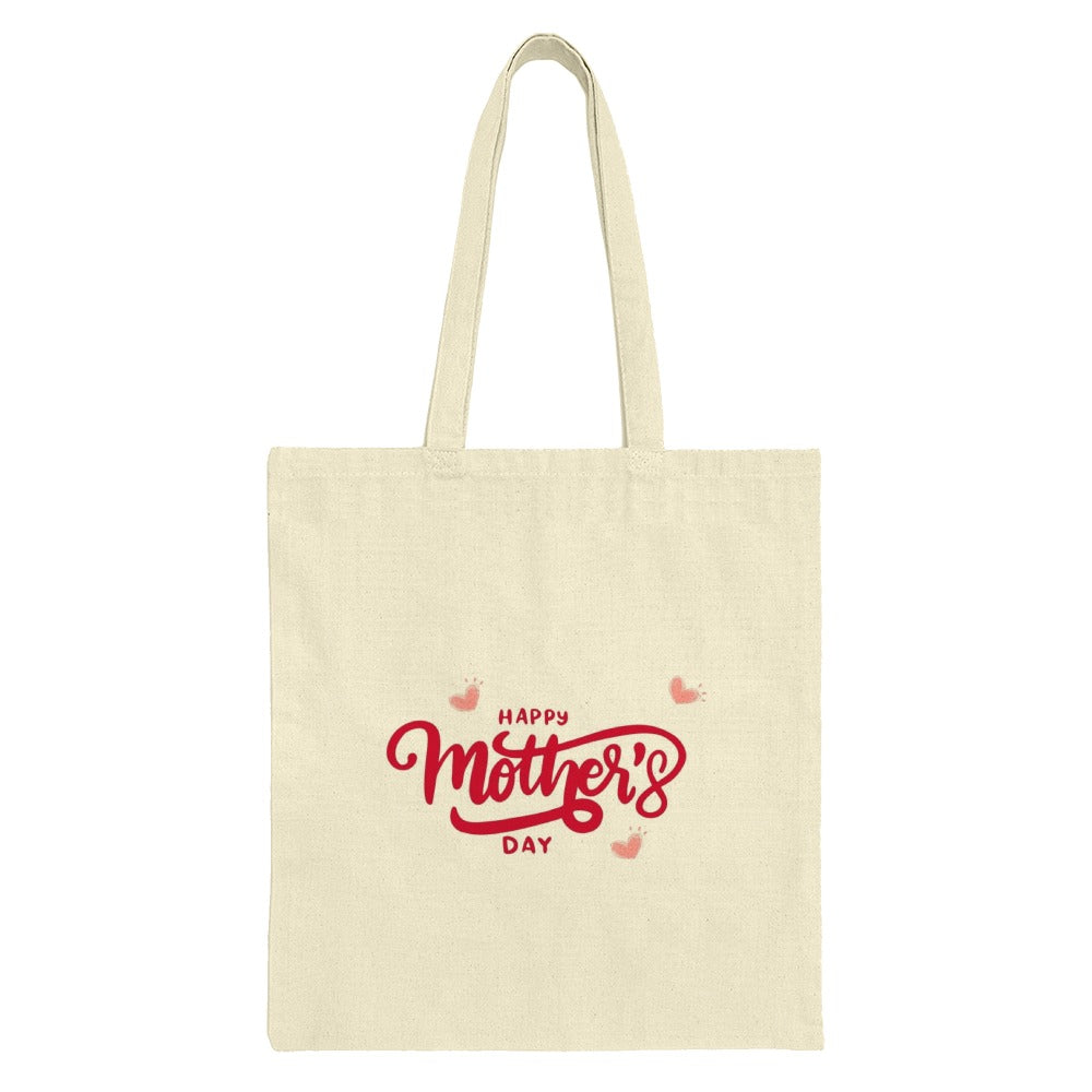 Happy Mothers Day Tote Bag, Mom Gift, Heart Design, Everyday Bag, Gift for Mom, Shopping Tote, Reusable Bag, Mothers Day Gift - Tawshia