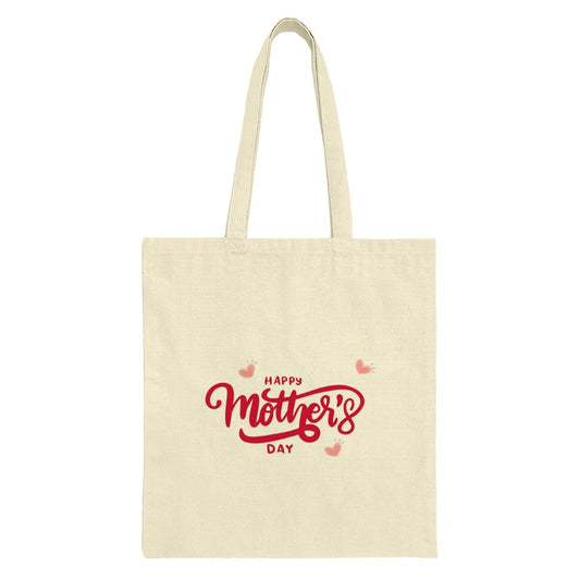 Happy Mothers Day Tote Bag, Mom Gift, Heart Design, Everyday Bag, Gift for Mom, Shopping Tote, Reusable Bag, Mothers Day Gift - Tawshia