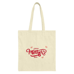 Happy Mothers Day Tote Bag, Mom Gift, Heart Design, Everyday Bag, Gift for Mom, Shopping Tote, Reusable Bag, Mothers Day Gift - Tawshia