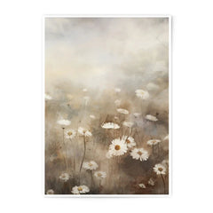 Daisy Photographic Print, Floral Wall Art, Nature Photography, Flower Field Photo, Home Decor, Gift Idea, Botanical Art Print - Tawshia