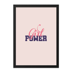Girl Power Wall Art, Feminist Decor, Empowering Woman, Girls Room Decor, Trendy Wall Decor - Tawshia