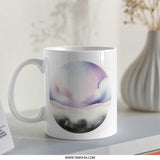 Watercolor Sky Mug, Dreamy Mug, Celestial Mug, Night Sky Mug, Galaxy Mug, Fantasy Mug, Unique Mug, Artistic Gift, Gift for Her, Gift for Him - Tawshia