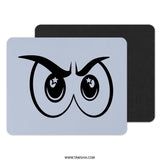 Cartoon Eyes Mouse Pad, Funny Mousepad, Cute Desk Accessories, Unique Office Decor, Gift for Gamers, Computer Accessory, Desk Mat - Tawshia