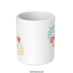 It is Coffee Time Mug, Coffee Lover Gift, Cute Coffee Mug, Coffee Addict Mug, Morning Coffee, Gift for Her, Gift for Him - Tawshia