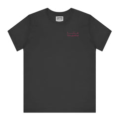 Black T-shirt with Red Arabic Text Design T-shirt