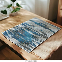 Abstract Art Photographic Print, Blue and Grey Wall Decor, Modern Home Art, Contemporary Art Print, Abstract Pattern Print - Tawshia