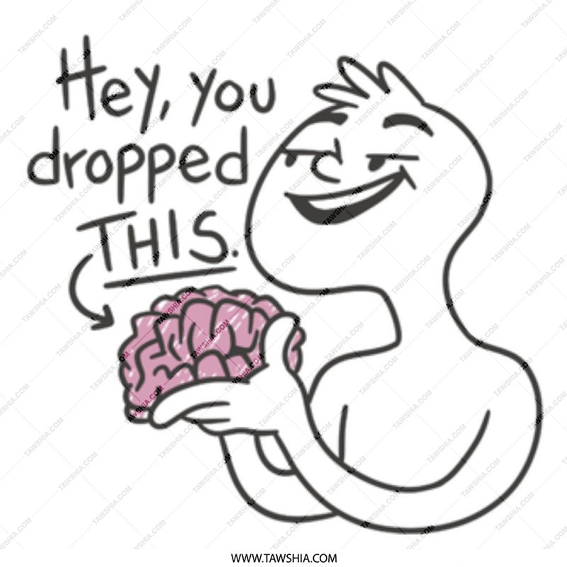 Hey You Dropped This Funny Illustration product