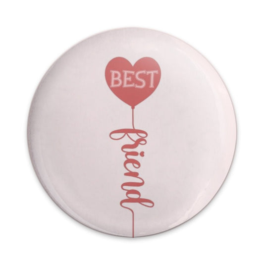 Best Friend Pinback Button, Friendship Gift, Heart Balloon, Cute Pin, Bestie Button, Friendship Jewelry, Accessory, Trendy Button - Tawshia