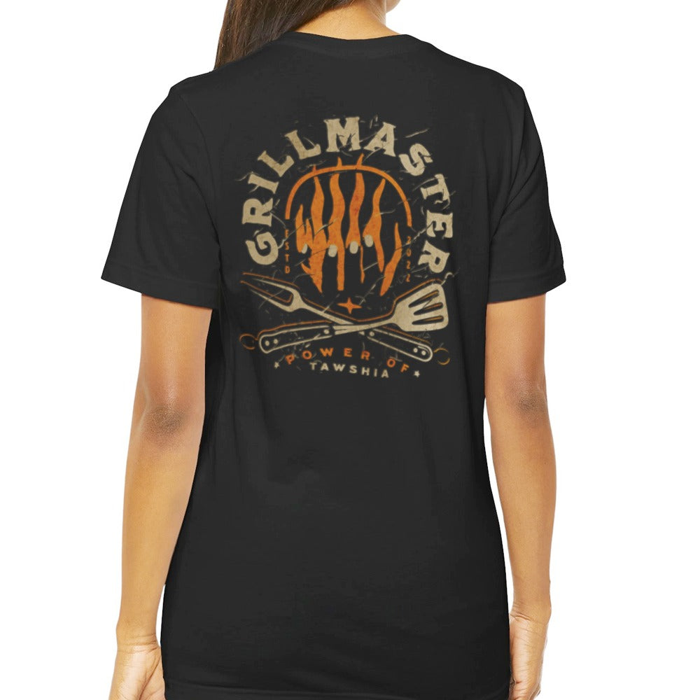 Grillmaster Design Black Short Sleeve Shirt product type