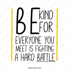 Be Kind Tote Bag, Inspirational Quote Bag, Positive Message Tote, Everyday Carryall, Motivational Gift, Trendy Canvas Bag - Tawshia