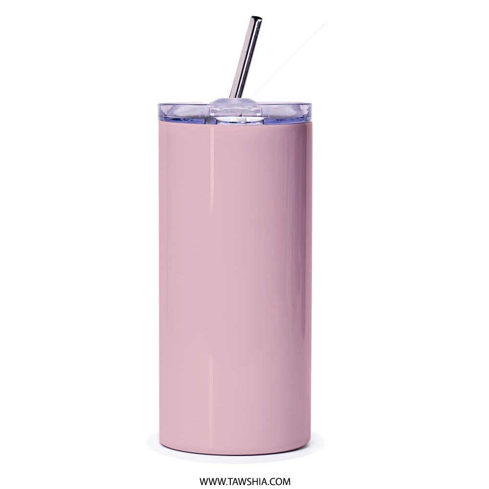 Spa Day Tumbler, Relaxing Spa Gifts, Self Care Tumbler, Wellness Tumbler, Spa Lover Gift, Aromatherapy Tumbler, Pink Tumbler, Lemon Tumbler - Tawshia