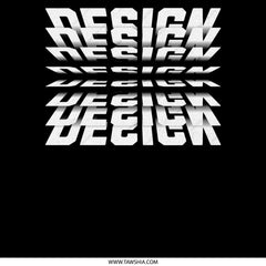 Bold Design Reflective Graphic Art Statement product type