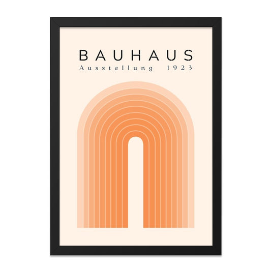 Bauhaus Ausstellung 1923 Wall Art, Minimalist Print, Geometric Poster, Exhibition Artwork, Modern Home Decor - Tawshia