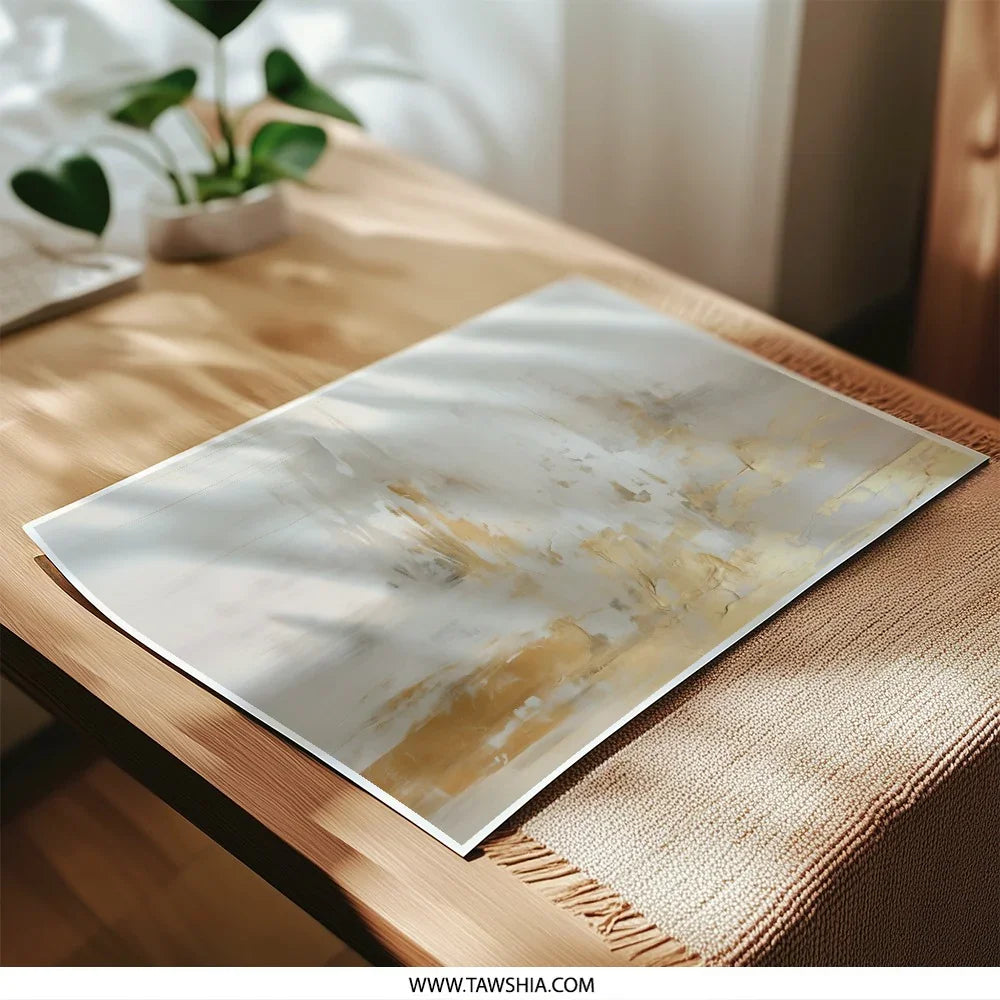 Abstract Gold Photographic Prints, Modern Wall Art, Neutral Decor, Gallery Wall, Home Decor, Fine Art Photographic Prints - Tawshia