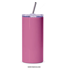 Cute Bunny Tumbler, Pink Rabbit Tumbler, Kawaii Easter Tumbler, Floral Bunny, Bunny Lover Gift, Pastel Tumbler, Animal Design Tumbler - Tawshia