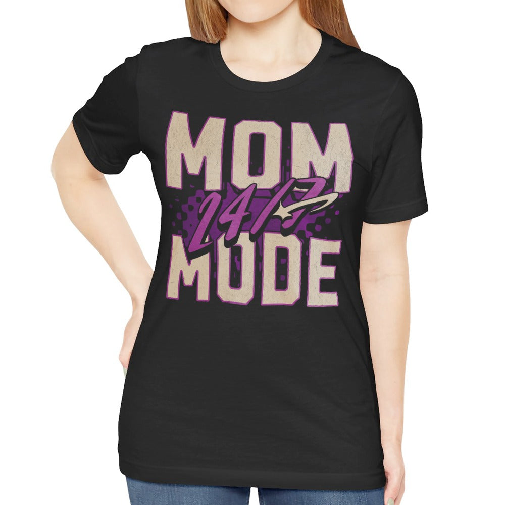 Mom Mode 24/7 Graphic T-Shirt Stylish Comfortable Product