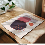 Abstract Photographic Print, Modern Wall Art, Minimalist Decor, Geometric Shapes Print, Home Decor, Living Room Art, Office Art - Tawshia