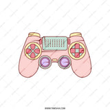 Pastel Game Controller Tote Bag, Gamer Gift, Cute Gaming Tote, Video Game Lover, Play Station Gift, Casual Tote, Shopper Bag - Tawshia