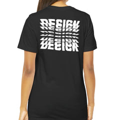 Stylish Black Design Graphic Back Print Shirt product type