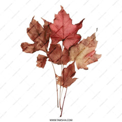 Autumn Leaves Tote Bag, Fall Foliage, Nature Lover Gift, Thanksgiving Shopping Bag, Rustic Autumn Decor, Botanical Print, Everyday Bag - Tawshia