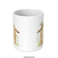 Hedgehog Home Mug, Cute Animal Coffee Mug, Forest Friends Tea Mug, Whimsical Log Cabin, Gift For Animal Lovers, Unique Kitchen Decor - Tawshia