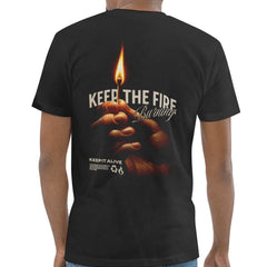 Keep The Fire Burning Inspirational Shirt product