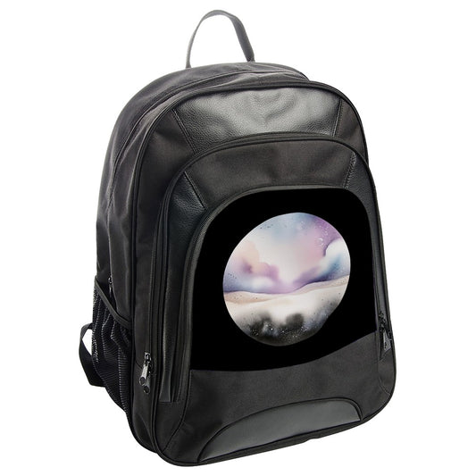 Watercolor Landscape Backpack, Cloud Art Backpack, Fantasy Sky Bag, Unique Backpack, Stylish Backpack, School Bag - Tawshia