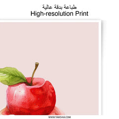 Watercolor Cupcake Photographic Prints, Cherry Topped Cupcake Art, Dessert Wall Decor, Whimsical Kitchen Art, Food Photography - Tawshia