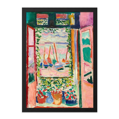 Open Window Collioure Wall Art, Henri Matisse Painting Print, Fauvism Art, Impressionist Wall Decor, Colorful Fine Art Print - Tawshia