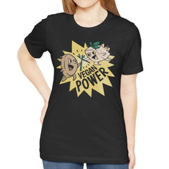 Vegan Power Graphic Tee Shirt product type