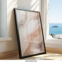 Abstract Art Wall Decor, Neutral Tones Print, Beige and Brown Art, Modern Art Print, Minimalist Art, Home Decor, Wall Art - Tawshia