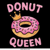 Donut Queen Pinback Button, Kawaii Food, Cute Donut Crown, Funny Gift, Foodie Gift, Yummy Treats, Birthday Gift, Party Favors - Tawshia