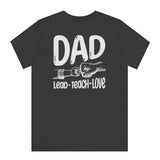 Dad Lead Teach Love Graphic T-Shirt Product