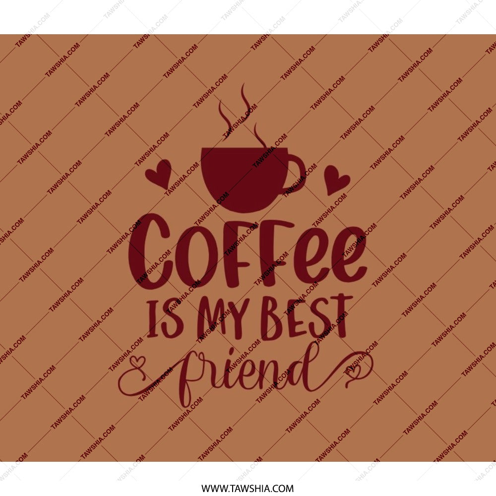 Coffee is My Best Friend Backpack, Coffee Lover Gift, Coffee BackPack, Cute Backpack, Aesthetic Backpack, Coffee Addict Gift - Tawshia