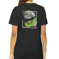 Unique Moon and Kiwi Fusion Graphic T-Shirt product