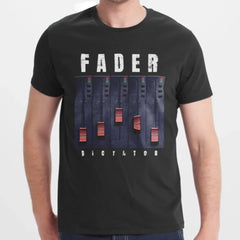 FADER Dictator Sound Mixer Design Graphic Shirt product