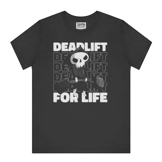 Deadlift For Life Skull Graphic T-shirt product type