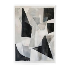 Abstract Geometric Photographic Print, Black and White Art, Modern Art Print, Wall Decor, Home Decor, Minimalist Print - Tawshia