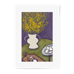 Mimosa Still Life Photographic Print, Kitchen Art Print, Floral Still Life Art, Home Decor Print, Fine Art Photography, Wall Art Decor - Tawshia