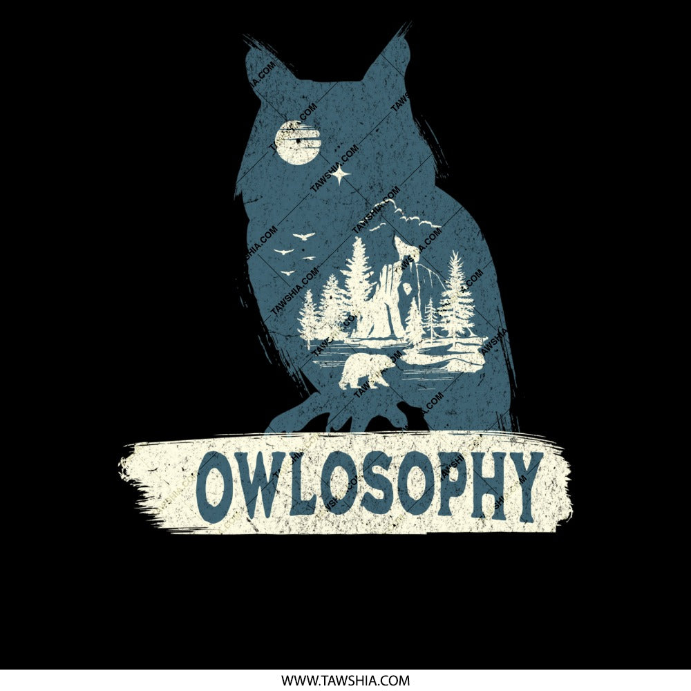 Owlosophy Owl Scenic Nature Artistic Design product type