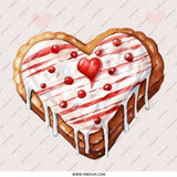Heart Cookie Pinback Button, Valentine's Day Gift, Sweet Treat Pin, Baking Lover Pin, Foodie Badge, Cute Accessory, Unique Button - Tawshia