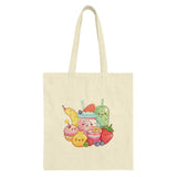 Fun Colorful Fruity Characters on Tote Bag product