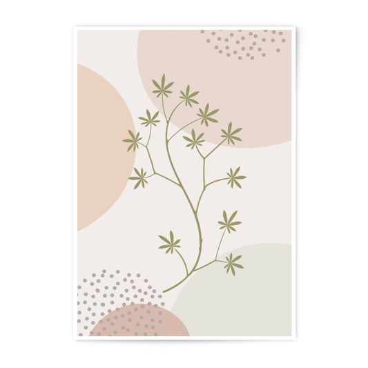 Botanical Photographic Print, Abstract Wall Art, Modern Home Decor, Minimalist Print, Neutral Colors Artwork, Aesthetic Room Decor - Tawshia