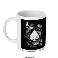 Ace of Spades Artistic Design Coffee Mug product
